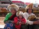 Photo Tibetan Pilgrims at Losar